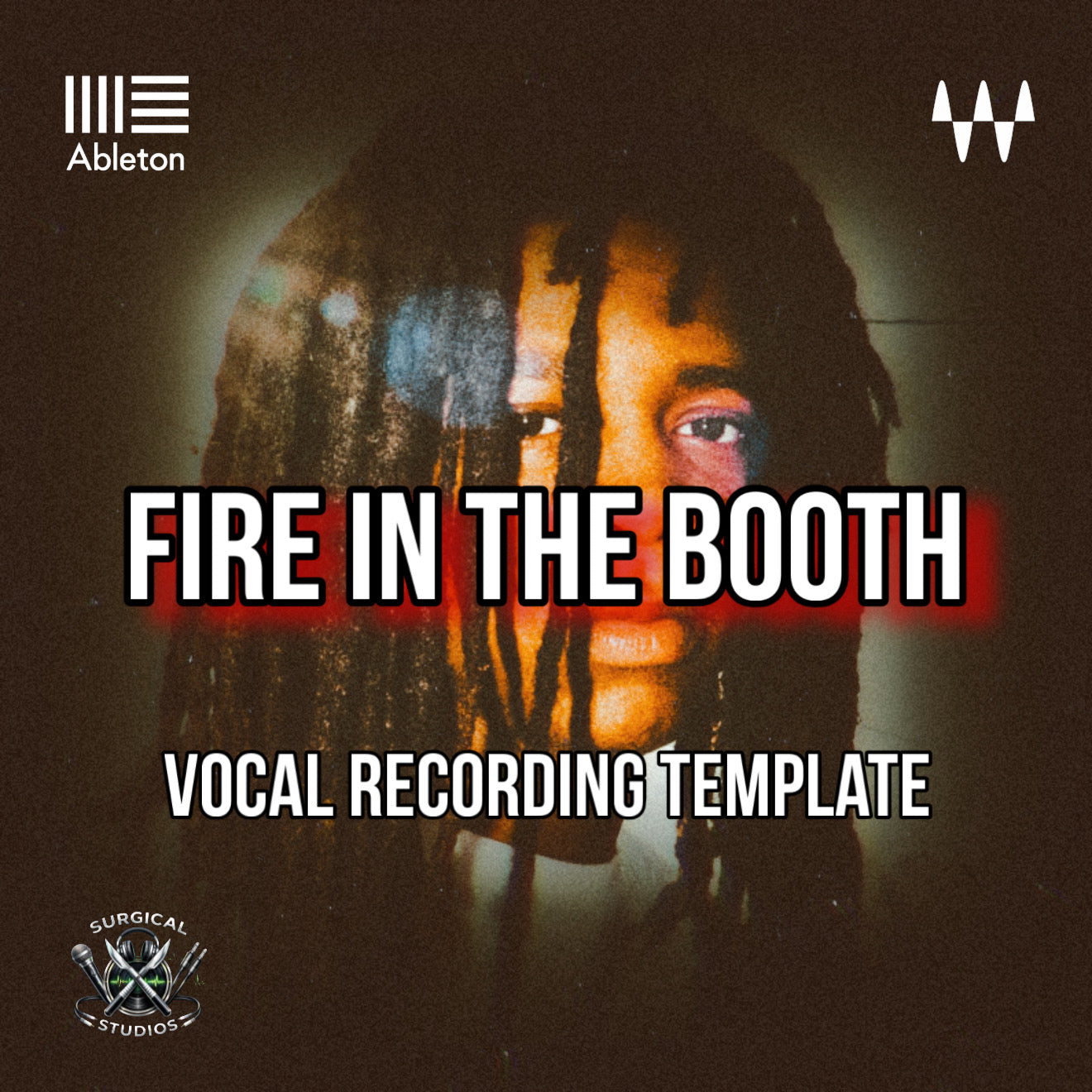 FIRE IN THE BOOTH (WAVES) ABLETON RECORDING TEMPLATE